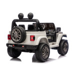 Elektrické autíčko Jeep 4x4, 24V - biele